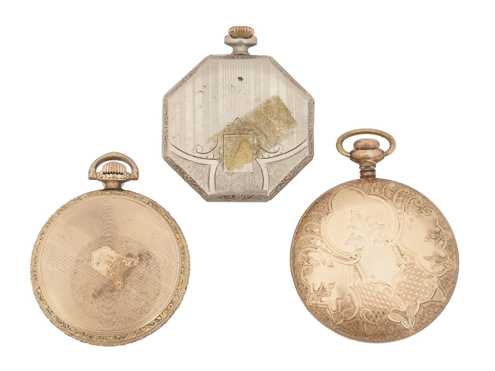 ANTIQUE AMERICAN POCKET WATCH COLLECTION PIC-6